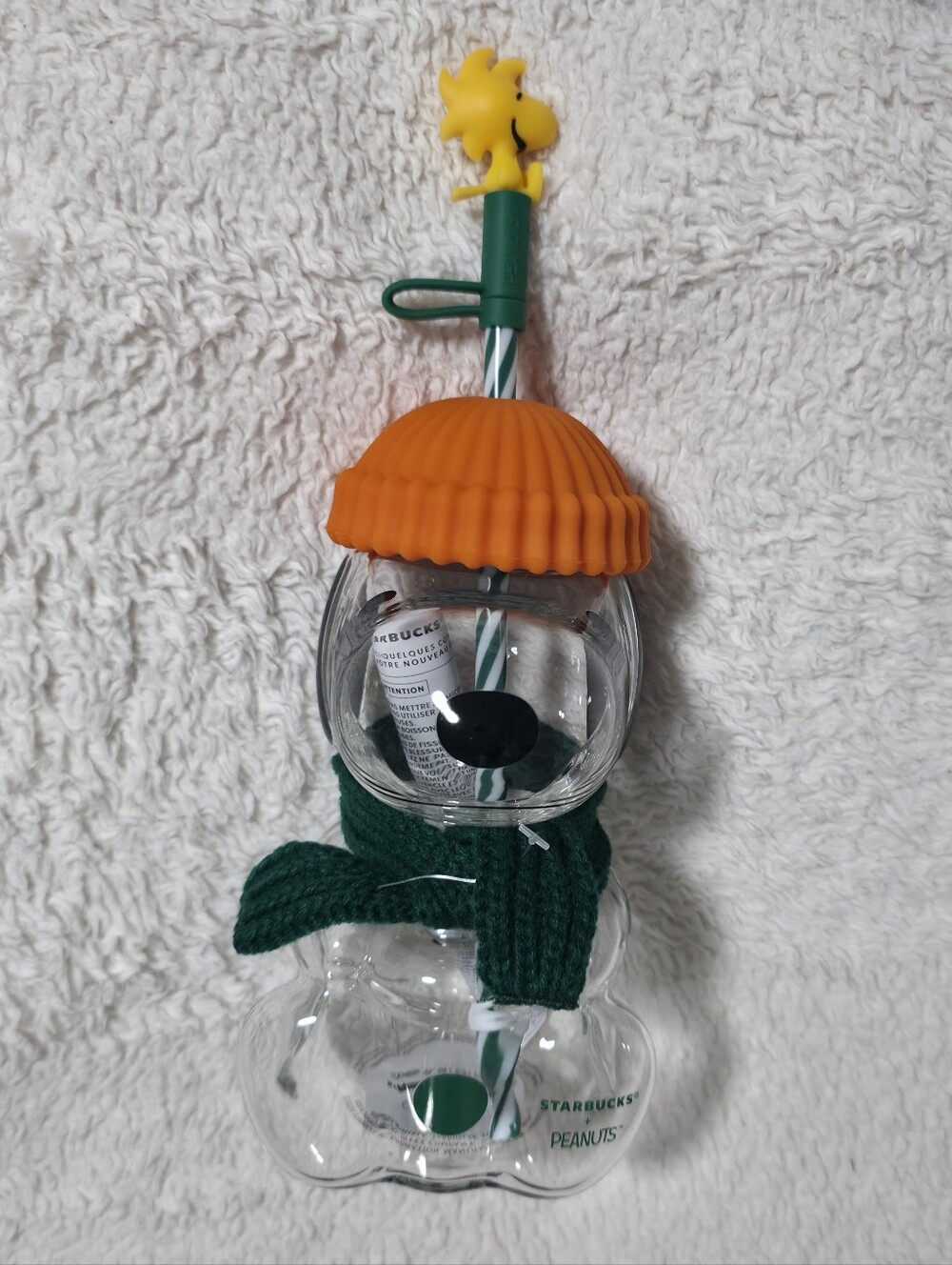 Starbucks Snoopy Glass Cup